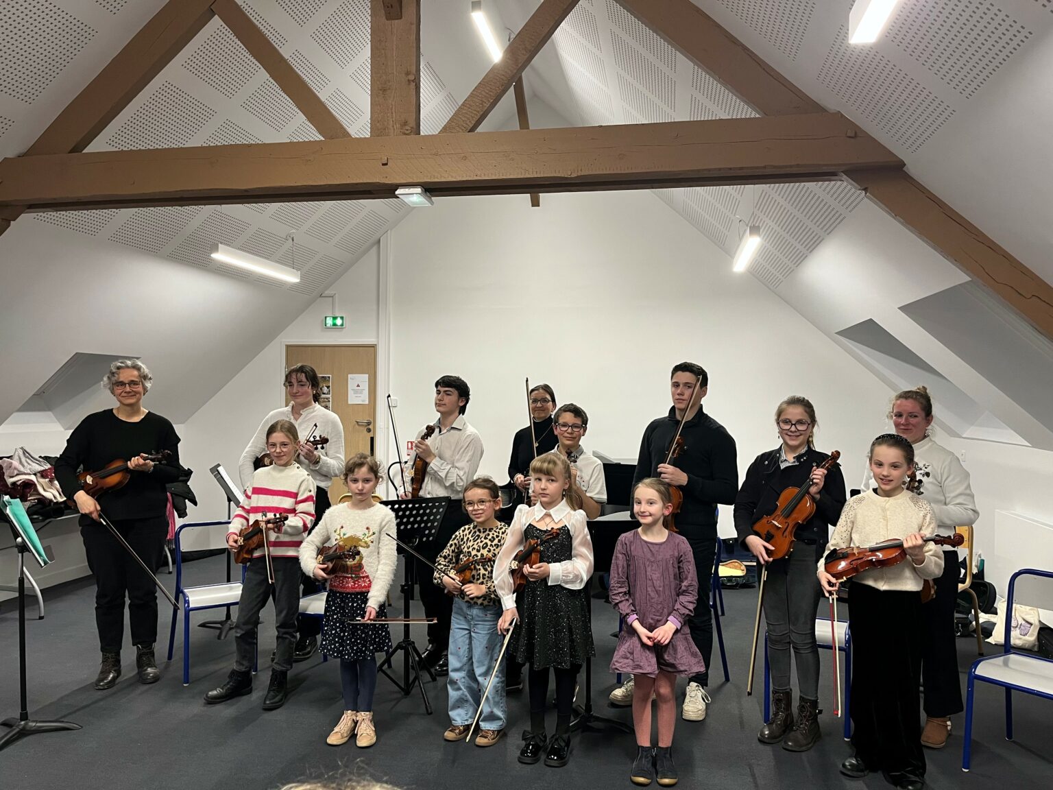 Audition de violon