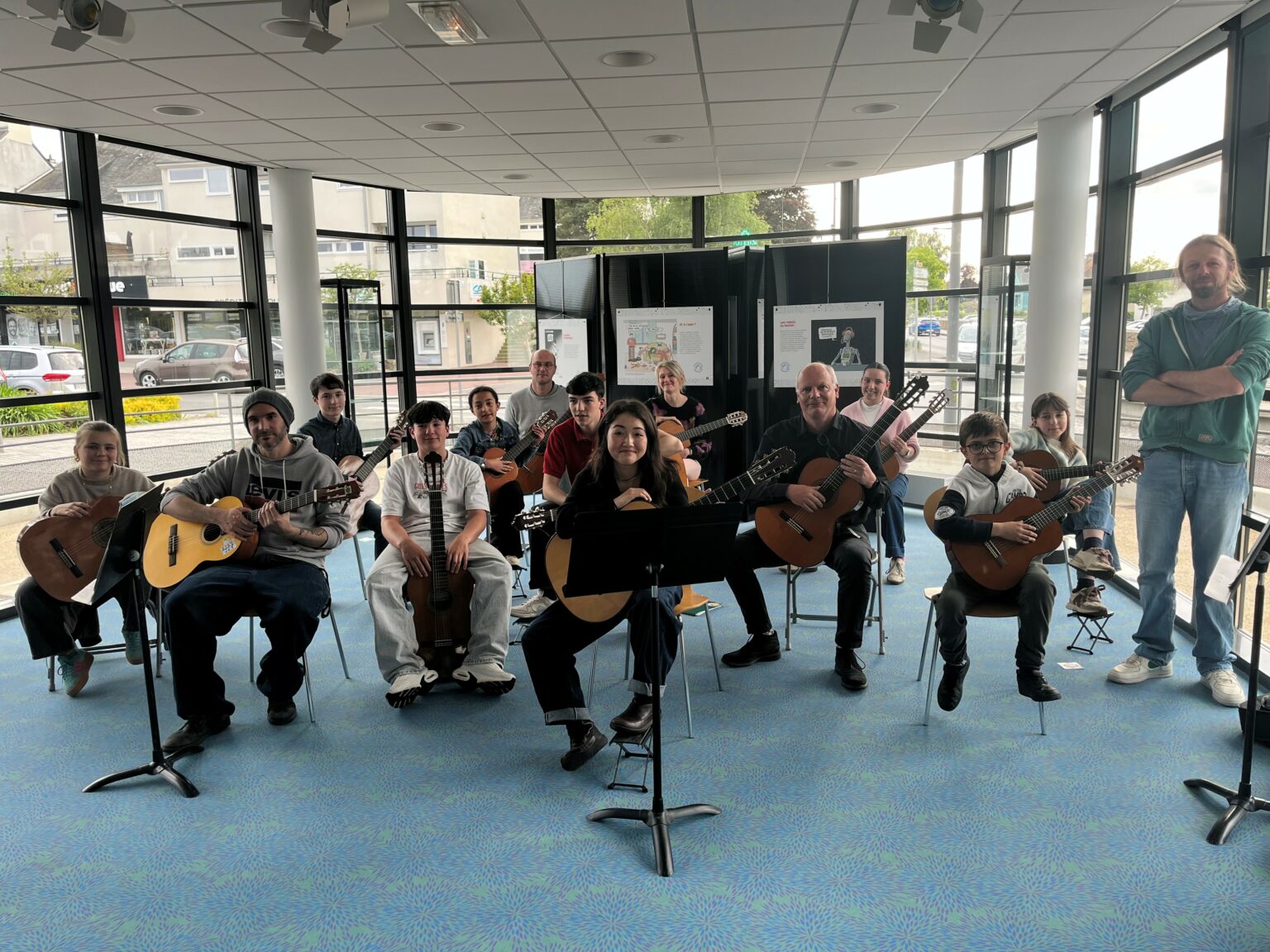 audition de guitare mediathèque
