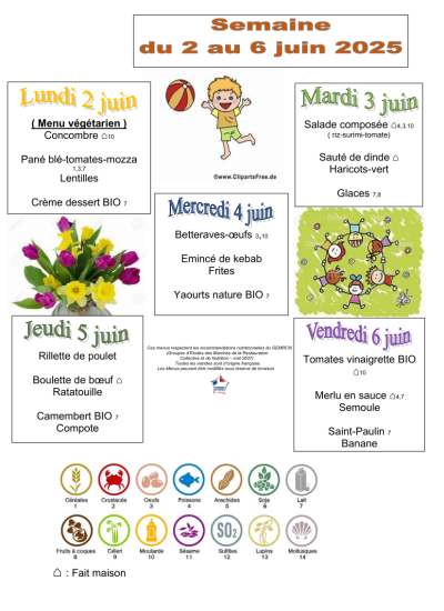 2 au 6 juin 2 au 6 juin
