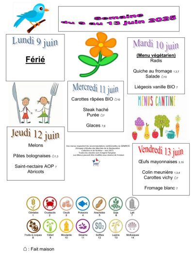 9 au 13 juin 9 au 13 juin